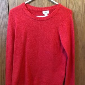 Orange/ Red Cozy Sweater